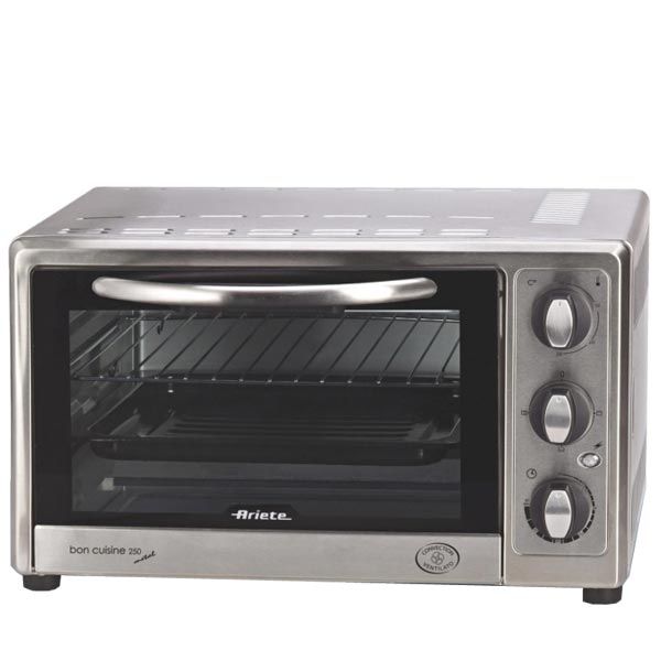 973 - Ariete Bon Cusine 210 Metal 21 L Acciaio inossidabile Grill - Fornetti  elettrici - Cottura cibi - Negozi Elettronica Roma - Radionovelli