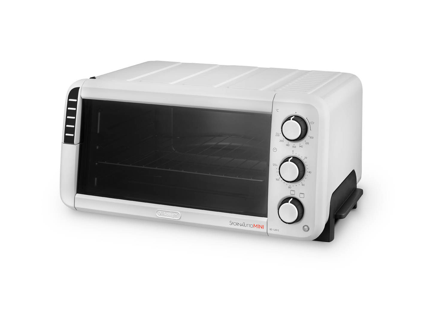 EO12012 - De'Longhi SFORNATUTTO MINI EO 12012 12,5 L 800 W Bianco Grill -  Fornetti elettrici - Cottura cibi - Negozi Elettronica Roma - Radionovelli