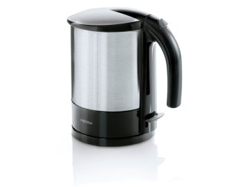 Petra WK 288.07 bollitore elettrico 1,7 L 1800 W Nero, Acciaio inox
