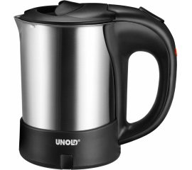 Unold 18575 bollitore elettrico 0,5 L 1000 W Nero, Acciaio inox