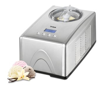 Trisa Electronics 7722.7545 macchina per gelato Gelatiera compressore 1,4 L 150 W Acciaio inox