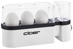 Cloer 6021 Pentolino per uova 3 uovo/uova 300 W Bianco