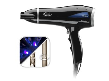 Trisa Electronics Professional UV asciuga capelli 2200 W Nero, Argento