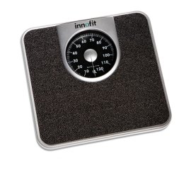 Innofit INN-104 bilance pesapersone Nero, Grigio, Argento Bilancia pesapersone meccanica