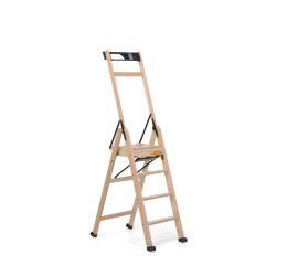 Foppapedretti LaScala 4 Scala pieghevole Nero