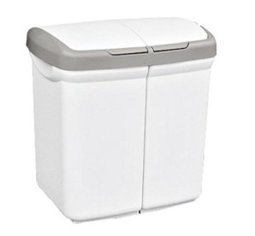 Meliconi Ecobin 50 L Rettangolare Plastica Bianco