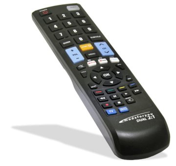 G.B.S. Elettronica MadeForYou 2:1 Serie 7001 Nero telecomando Bluetooth DTT, DVD/Blu-ray, SAT, TV, VCR Pulsanti
