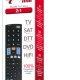 G.B.S. Elettronica MadeForYou 2:1 Serie 7001 Black telecomando Bluetooth DTT, DVD/Blu-ray, SAT, TV, VCR Pulsanti 3