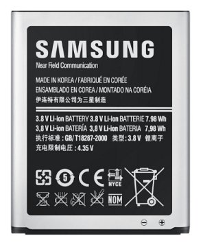 Samsung Li-Ion 2100 mAh Batteria Nero, Grigio
