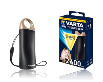 Varta 57964101111 Ioni di Litio 2600 mAh Nero, Oro