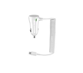 Meliconi 40675102100BA Caricabatterie per dispositivi mobili Universale Bianco Accendisigari Auto