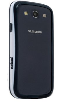 Meliconi 40610600015BA custodia per cellulare Custodia con bordo Nero, Bianco