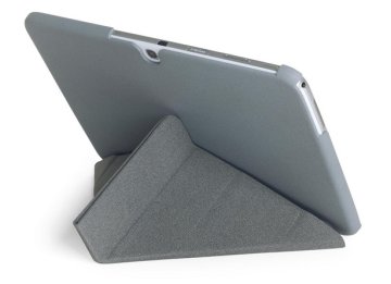 Meliconi 40651300003BA custodia per tablet 25,6 cm (10.1") Custodia flip a libro Grigio