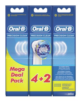 Oral-B Precision Clean 6 pz Multicolore