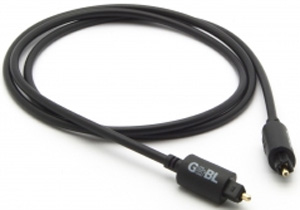 G&BL HEOPTT1 cavo audio 1 m Toslink Nero
