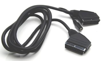 G&BL VDP657 Cavo SCART 2 m SCART (21-pin) Nero