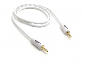 G&BL 0.3m 3.5mm/3.5mm cavo audio 0,3 m Bianco