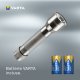 Varta Aluminium F20 LED Flashlight (incl. 2x Longlife Power C Batterie per l'uso quotidiano, 150 lumen, antiurto, 3 anni di garanzia) argento per la casa, il campeggio, l'outdoor 9