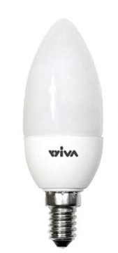 Wiva Group MCD Oliva E14 lampada fluorescente 9 W Bianco neutro
