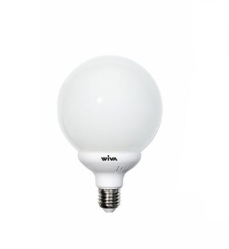 Wiva Group GLOBO lampada fluorescente 30 W E27 Bianco caldo