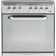 De’Longhi DMX 664 V cucina Built-in cooker Elettrico Ceramica Stainless steel A 2