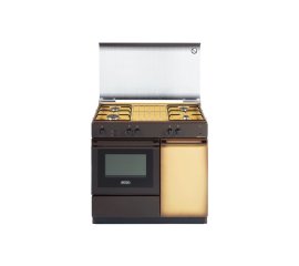 De’Longhi SGGK 854 N cucina Elettrico/Gas Gas Marrone