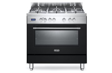 De’Longhi Linea PRO Cucina Elettrico Gas Antracite, Nero, Acciaio inox