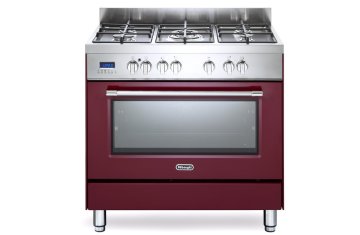 De’Longhi Linea PRO Cucina Elettrico Gas Antracite, Nero, Acciaio inox