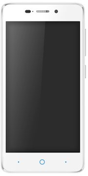 ZTE Blade A452 12,7 cm (5") Doppia SIM Android 5.1 4G Micro-USB 1 GB 8 GB 4000 mAh Bianco