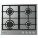 Bompani BO213NB/N piano cottura Acciaio inox Da incasso Gas 4 Fornello(i) 2