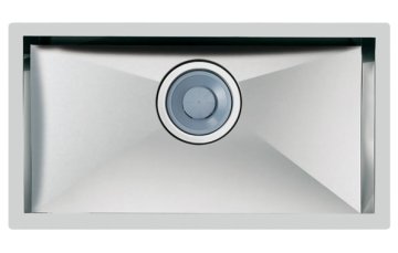 Foster Quadra.1V.80x40.7".FT Lavello sottopiano Rettangolare Acciaio inox