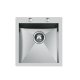 VASCA QUADRA rag. S/FT B/RUB INOX - 1205050 2