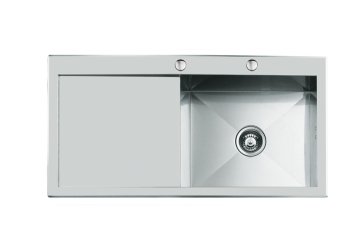 Foster Quadra 90.1V.SF Rettangolare Acciaio inox