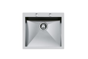 Foster Quadra.1V.50x40.Q4 Lavello montato su piano Rettangolare Acciaio inox