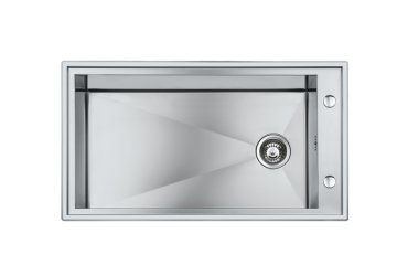 Foster Quadra.1V.71x40.SF Rettangolare Acciaio inox