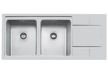 Foster S4000 116.2V.Q4 Lavello montato su piano Rettangolare Acciaio inox