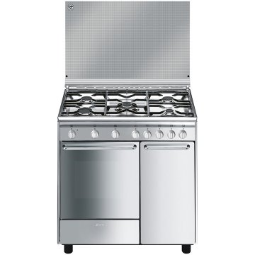 Smeg CX9SV2 cucina Elettrico Gas Acciaio inox