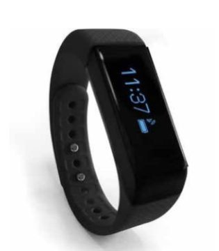 Nilox ERNEST THE FIT TRACKER OLED Braccialetto per rilevamento di attività 2,31 cm (0.91") Nero