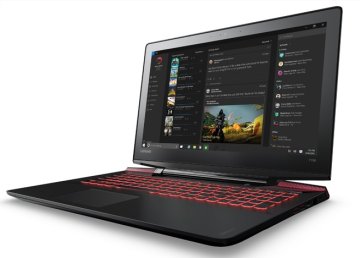Lenovo IdeaPad Y700 Intel® Core™ i7 i7-6700HQ Computer portatile 39,6 cm (15.6") Full HD 16 GB DDR4-SDRAM 1,13 TB HDD+SSD NVIDIA® GeForce® GTX 960M Wi-Fi 5 (802.11ac) Windows 10 Home Nero, Rosso