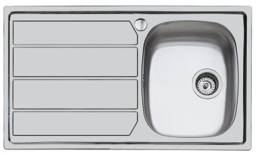 LAVELLO S1000 1VDX+SC.VL F3,5" INOX - 1179061