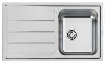 LAVELLO ELETTRA 1VDX+SC INOX - 5186061