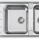 LAVELLO ELETTRA 2VDX+SC INOX - 5812061 2