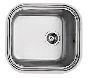 Foster 1V.45x40.ST Lavello montato su piano Rettangolare Acciaio inox