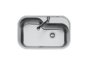 Foster Tornado soft.FT Lavello montato su piano Rettangolare Acciaio inox