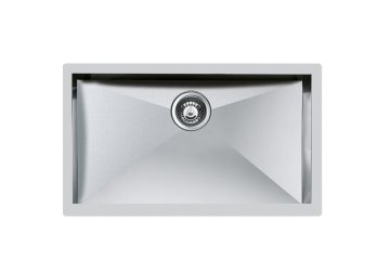 VASCA QUADRA 710 rag. SOTTOTOP INOX - 1217850