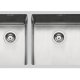 Foster KE.2V.27+45.ST Lavello sottopiano Rettangolare Acciaio inox 2