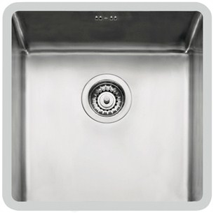 Foster KE.1V.40x40.ST Lavello montato su piano Quadrato Acciaio inox