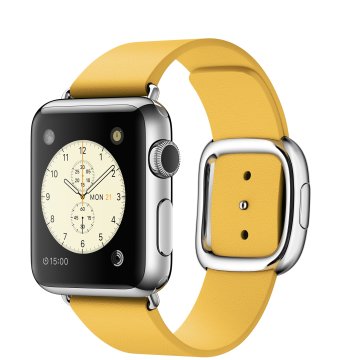 Apple Watch 3,35 cm (1.32") OLED Digitale 272 x 340 Pixel Touch screen Acciaio inox Wi-Fi