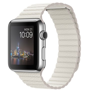Apple Watch 3,81 cm (1.5") OLED Digitale 312 x 390 Pixel Touch screen Acciaio inox Wi-Fi