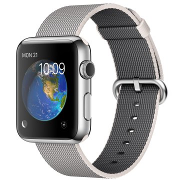 Apple Watch 3,81 cm (1.5") OLED Digitale 312 x 390 Pixel Touch screen Acciaio inox Wi-Fi
